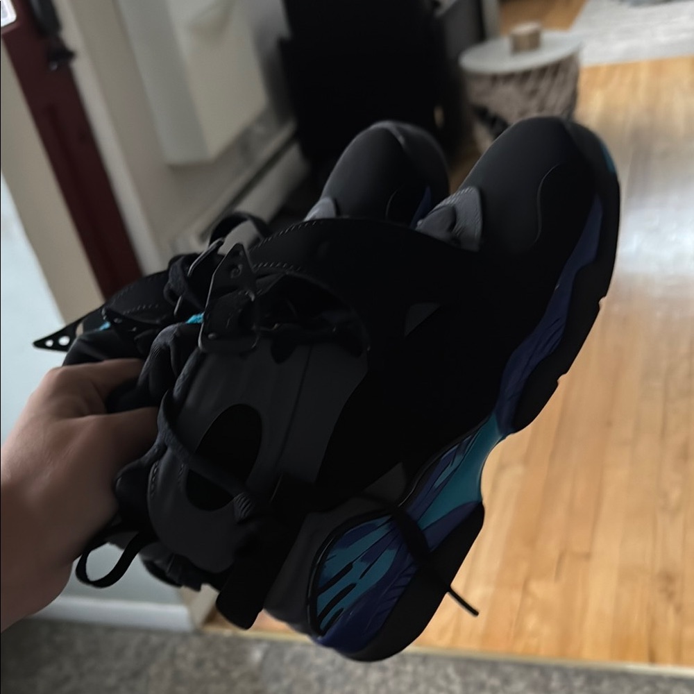 Kids Jordan 8 Aquas